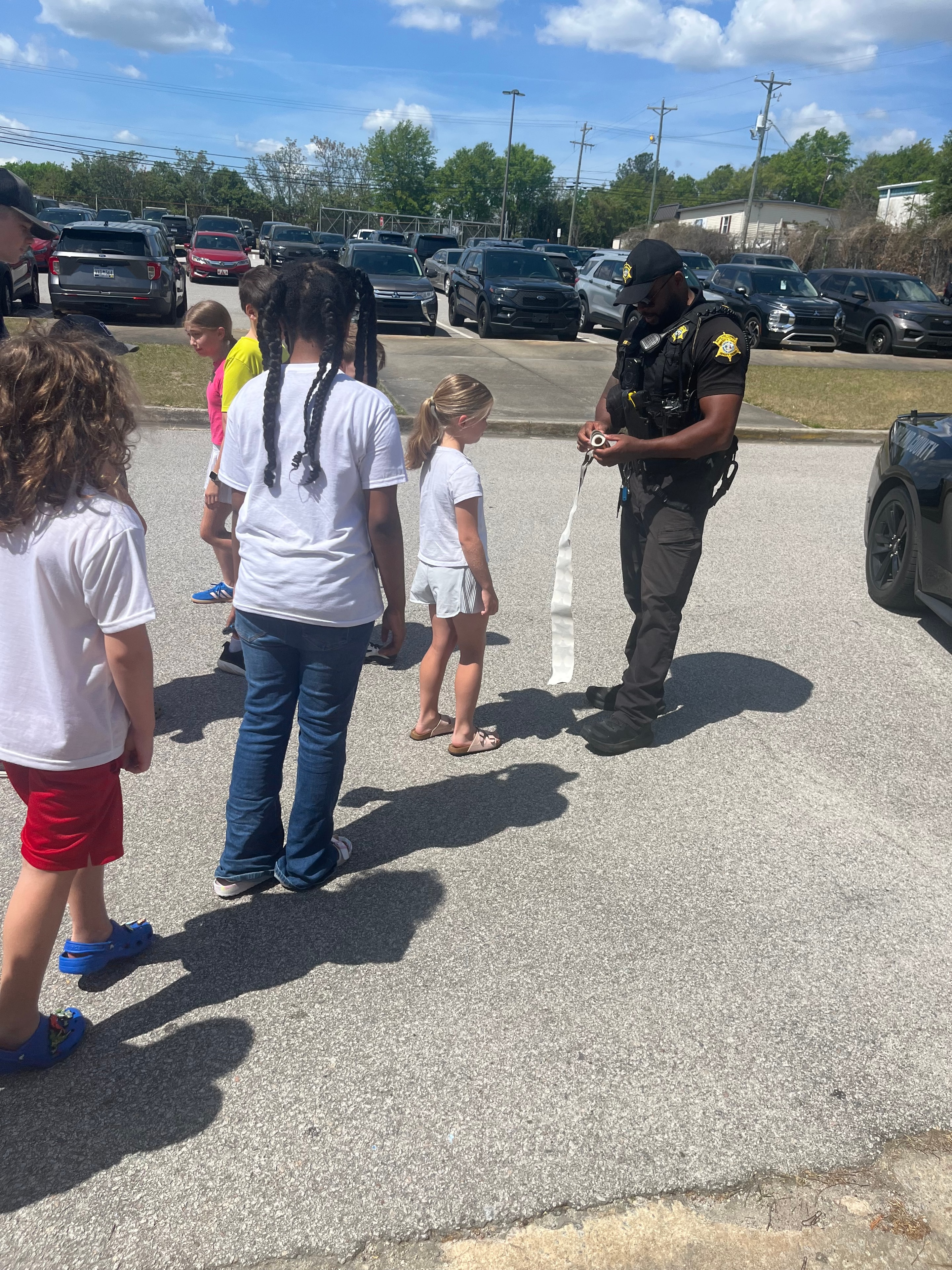 Homeschool families learning together in the community